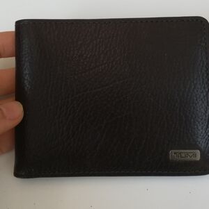 Tumi Dark Leather Billfold